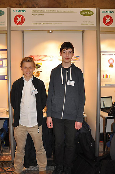 Maximilian Lindner, Paul Brachmann: Mathematik/Informatik Schüler experimentieren