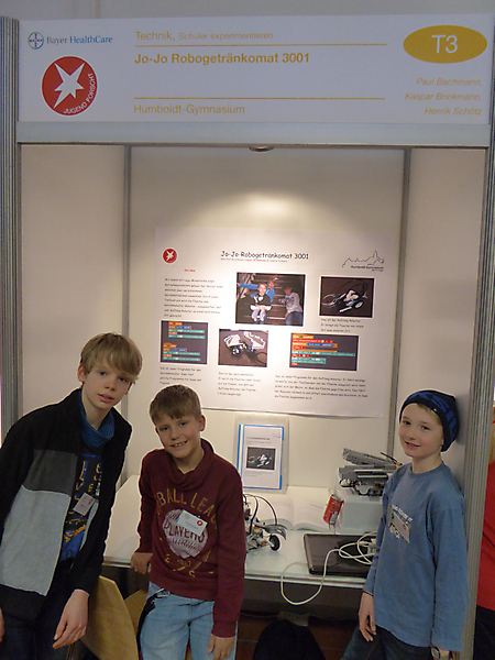 Paul Bachmann, Kaspar Brinkmann, Henrik Schötz: Technik,  Schüler experimentieren