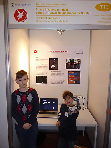Leander Waschmann, Paul Kober, Danilo Klöckner: Technik, Schüler experimentieren