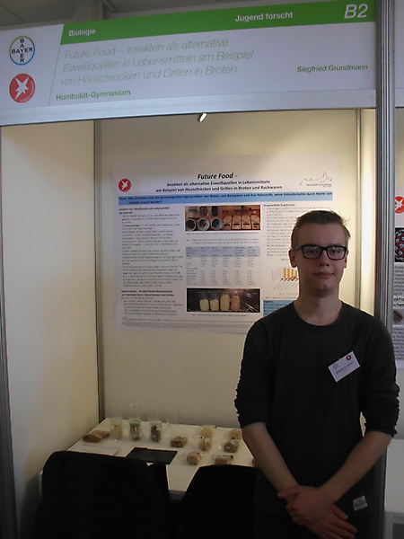 Siegfried Grundmann: Biologie Jugend forscht, 1. Platz + Sonderpreis Nachwachsende Rohstoffe