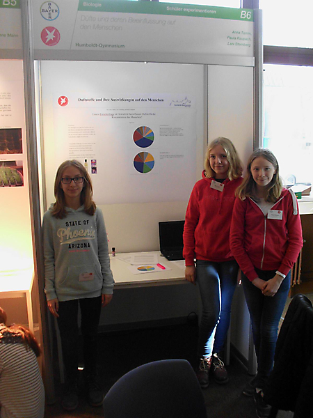 Anna Tamm, Paula Raupach, Lani Sternberg: Biologie Schüler exp., Teilnehmerurkunde