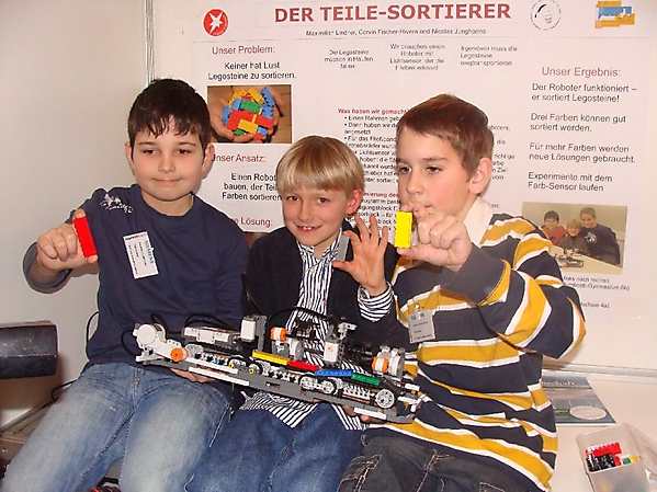 Nicolas Junghanns, Maximilian Lindner, Corvin Fischer: Mathematik/Informatik Schüler experimentieren